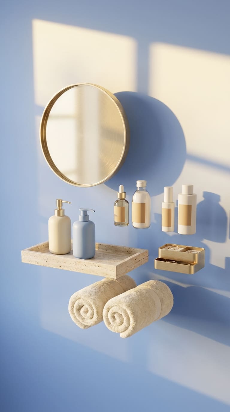 Luxury vanity organizer