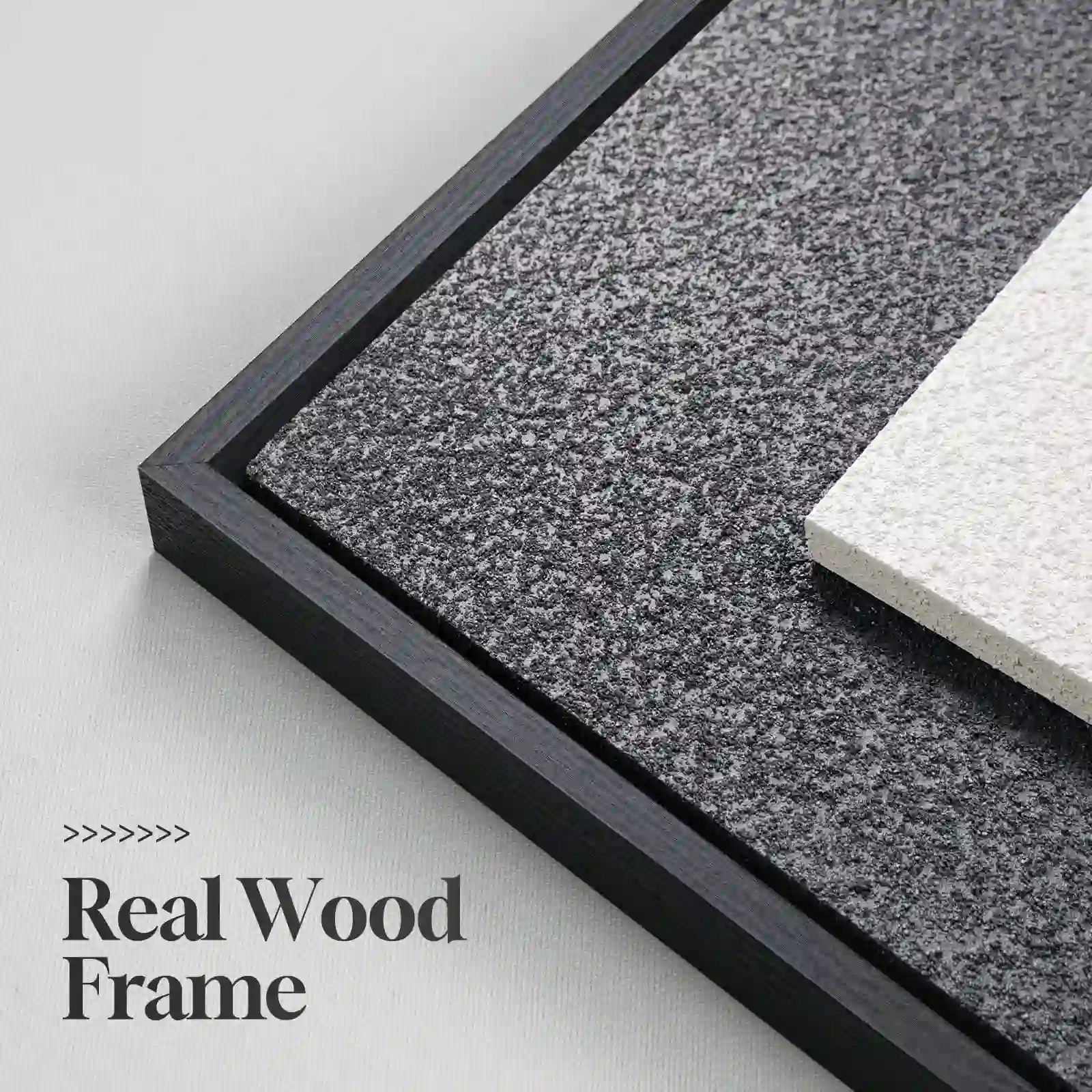 Large 3D Textured Framed Blue and White Abstract Wall features