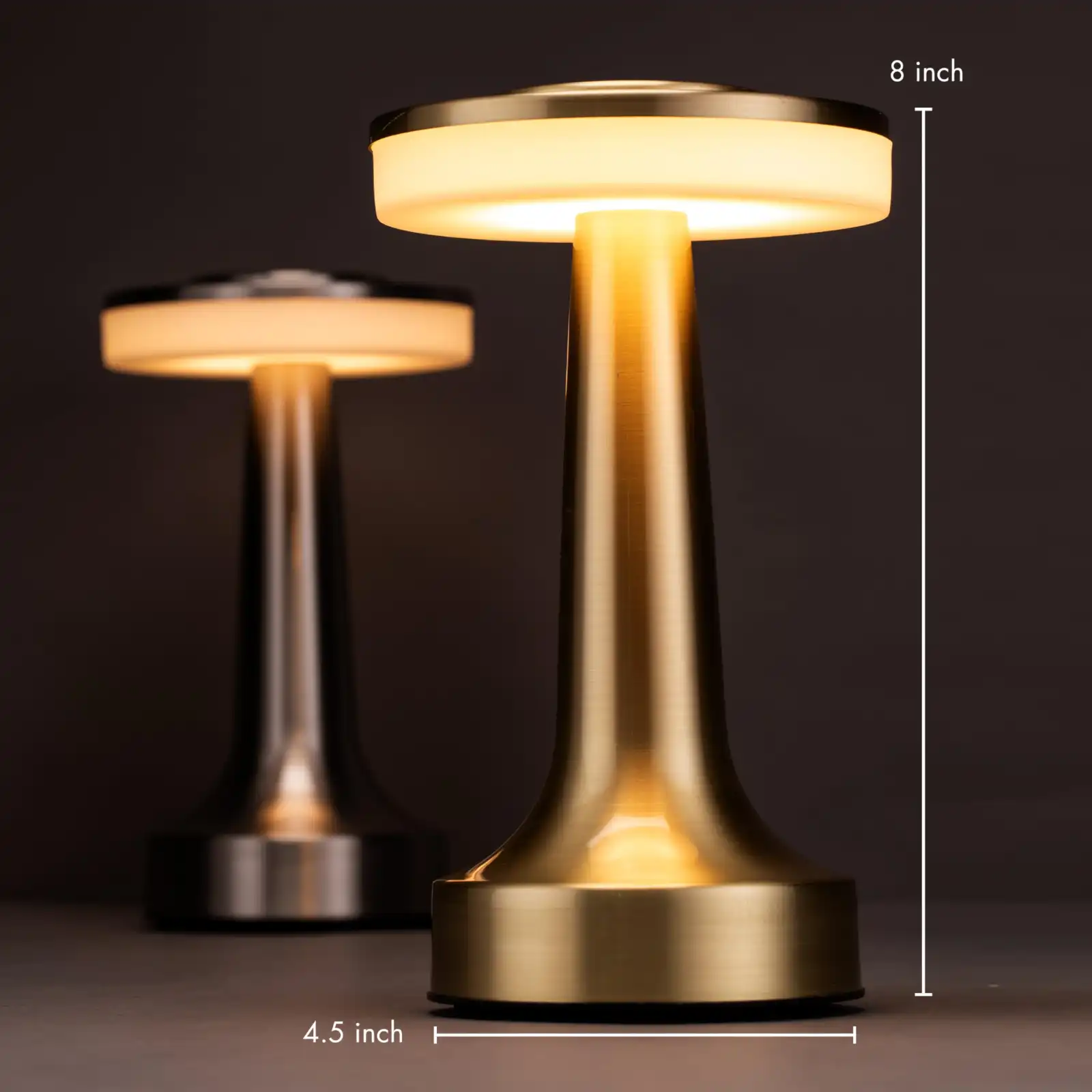 O’Bright Portable LED Table Lamp with Touch Sensor showcase