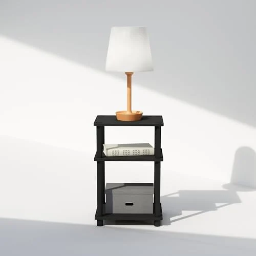 Furinno 3-Tier Open Storage Nightstand – Compact Nightstand Solution results
