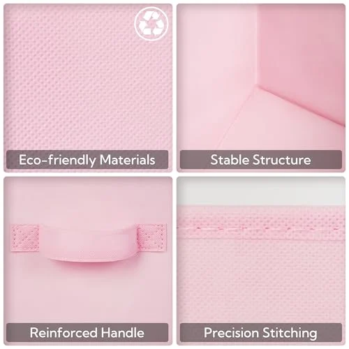 GRANNY SAYS Cube Storage Bins – Foldable Fabric Organizer Set of 6 results