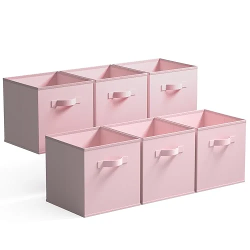 GRANNY SAYS Cube Storage Bins – Foldable Fabric Organizer Set of 6 review