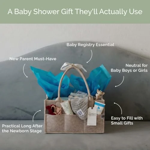 Parker Baby Diaper Caddy – Versatile Nursery Storage Bin unboxing