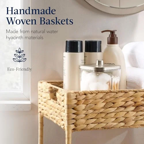 3-Tier Rolling Nursery Caddy for Organized Storage Solutions showcase
