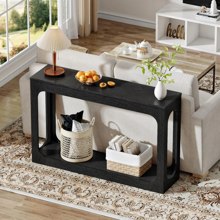 47.2-Inch Console Table with 2-Tier Storage for Entryways review