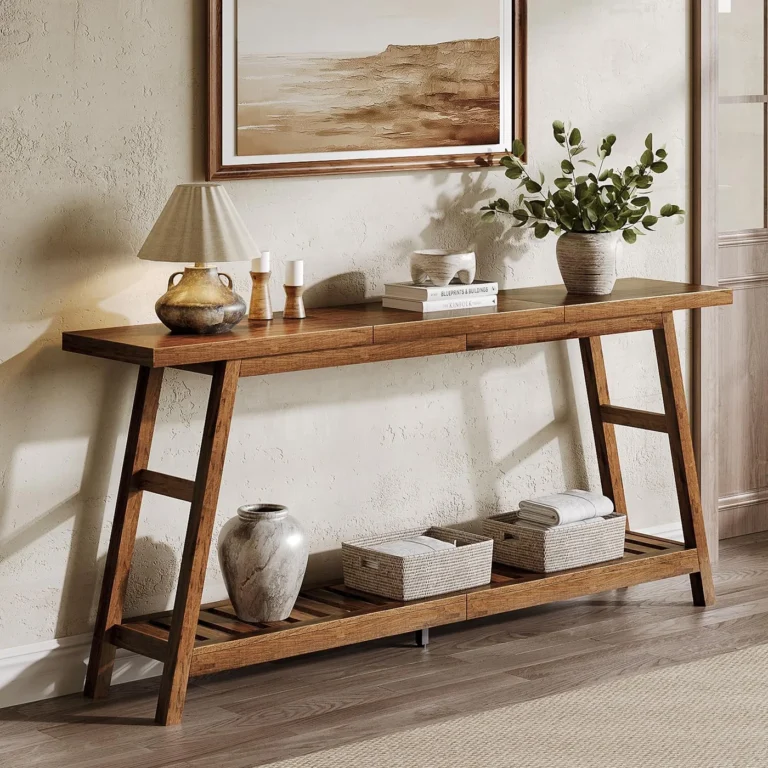 70.9-Inch Console Table with 2-Tier Design for Living Rooms review