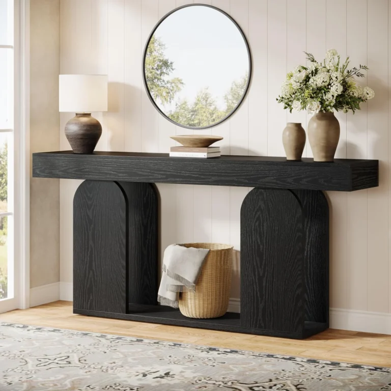 70.9-Inch Extra Long Console Table with Wood Frame and Storage review