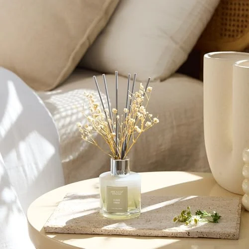 Airkeep Clean Linen Reed Diffuser Set – Home Fragrance Decor detail