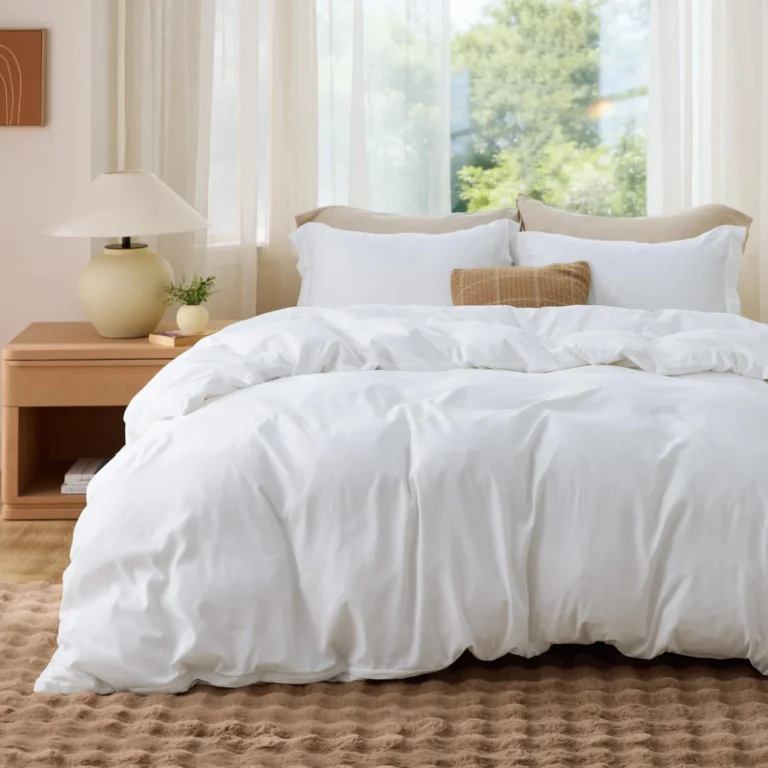 Bedsure White Duvet Cover Set – Soft Double Brushed Bedding with Zipper review