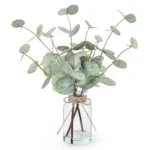 Bessol Artificial Eucalyptus Stems – Faux Greenery for Home Decor
