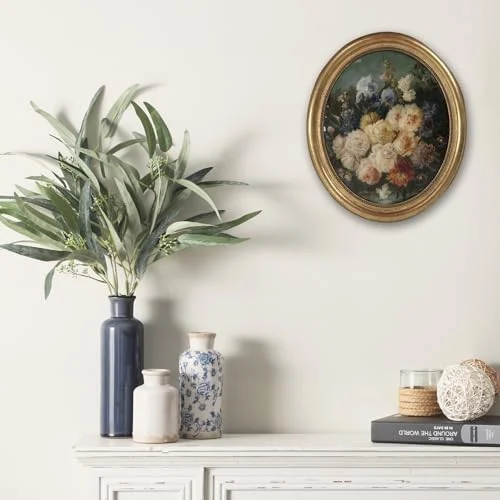 Chinoiserie Ceramic Vases Set for Rustic Farmhouse Decor unboxing