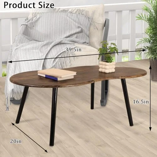 Cloud Shape Coffee Table for Industrial Mid Century Style Living Room showcase
