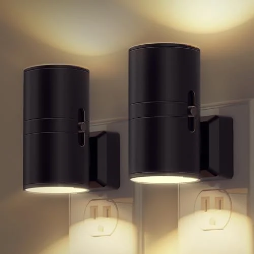 L LOHAS LED Night Light – Adjustable Dusk to Dawn Sensor Lighting 2 Pack review