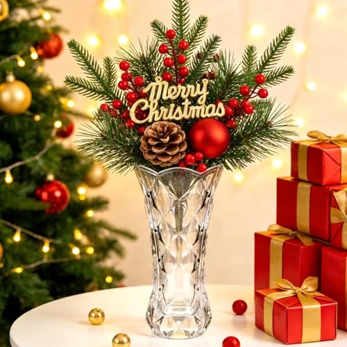Large Crystal Glass Vase for Weddings and Living Room Decor results
