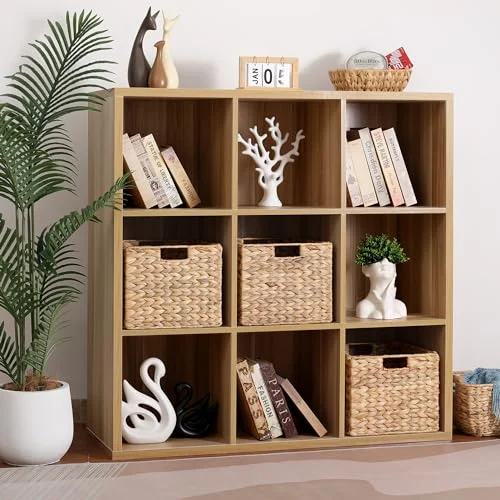 Large Water Hyacinth Storage Baskets for Organized Living Spaces detail