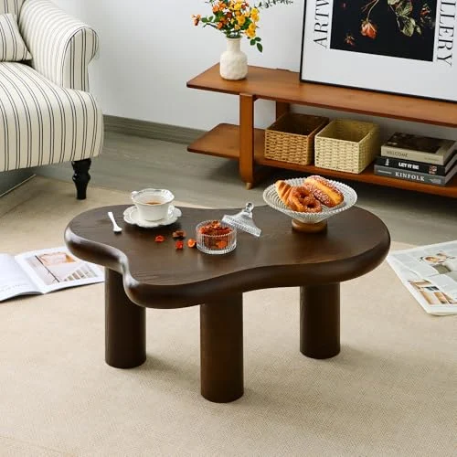Modern Cloud Coffee Table with 3 Legs for Accent in Living Spaces results