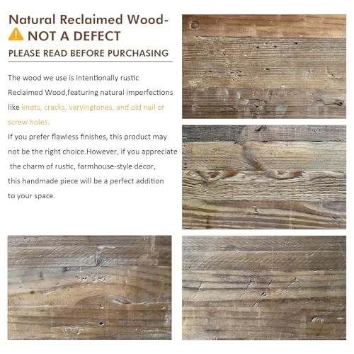 Reclaimed Solid Wood Console Table for Modern Entryways showcase