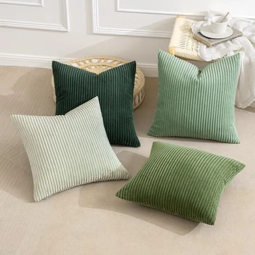 Sage Green Boho Throw Pillow Covers for Modern Home Decor showcase