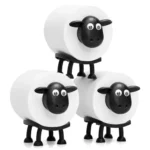 VELENTI Sheep Toilet Roll Holder – Fun 3D Printed Bathroom Decor