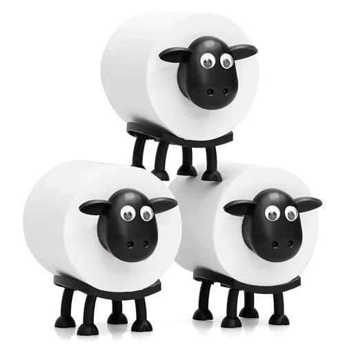 VELENTI Sheep Toilet Roll Holder – Fun 3D Printed Bathroom Decor review