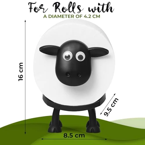 VELENTI Sheep Toilet Roll Holder – Fun 3D Printed Bathroom Decor showcase