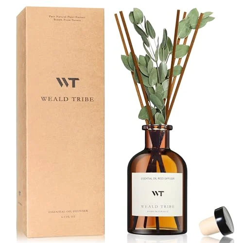 WEALD TRIBE Eucalyptus & Lavender Reed Diffuser – Air Freshener Set review